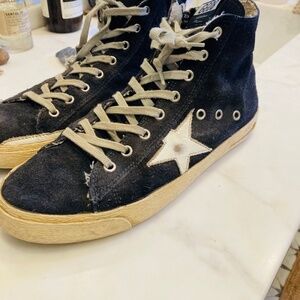 SOLD*******Golden Goose "Fancy" suede sneakers